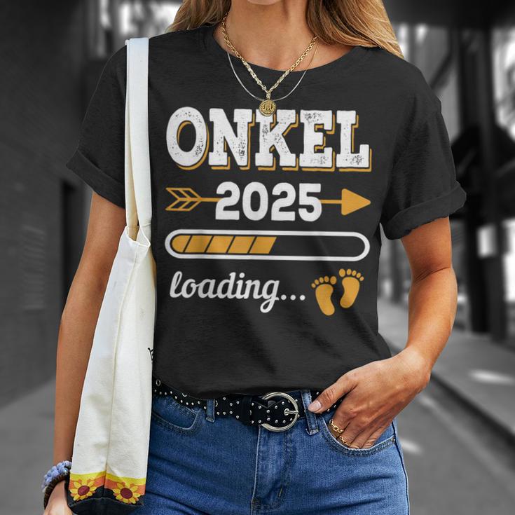 Uncle 2025 Loading Future Uncle 2025Intage T-Shirt Geschenke für Sie