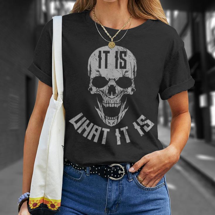 It Is What It Is T-Shirt Geschenke für Sie