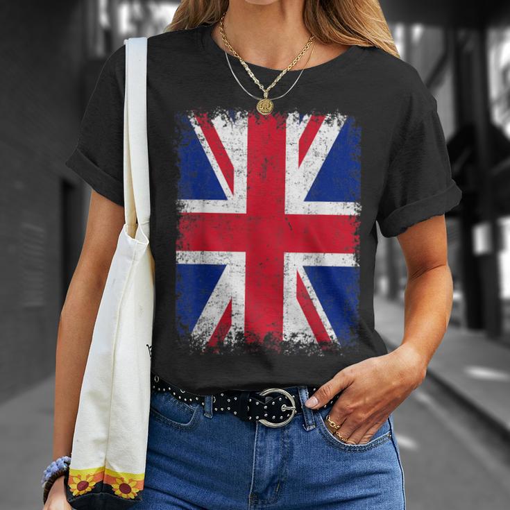 United Kingdom Uk Union Jack Flag England Great Britain T-Shirt Geschenke für Sie