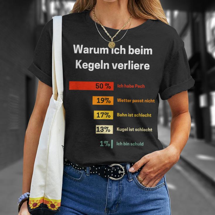 Warum Ich Beim Kegelnerloere Kegelnerlo T-Shirt Geschenke für Sie