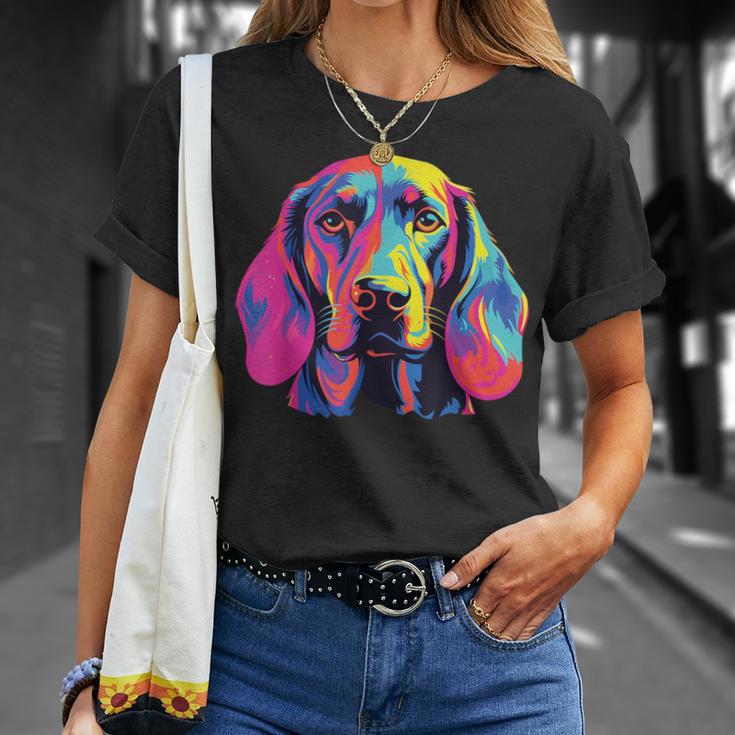 Watercolour Colourful Bavarian Mountain Sweat Dog T-Shirt Geschenke für Sie