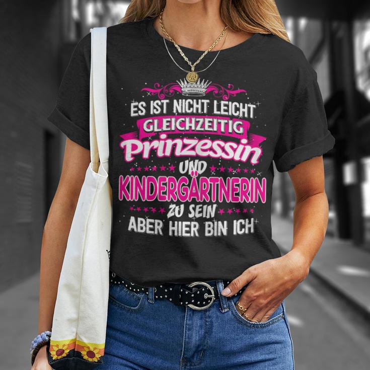 Women's Job Clothing Colleague Nursery Teacher T-Shirt Geschenke für Sie