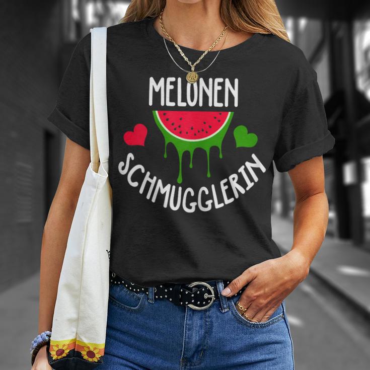 Women's Pregnant Saying Melons Sglerin T-Shirt Geschenke für Sie