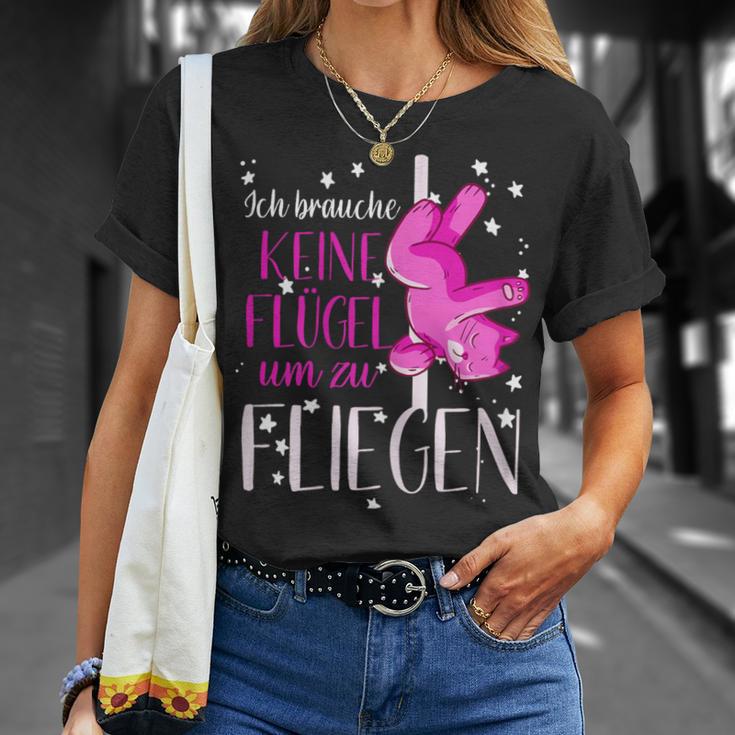 Women's Pole Fitness Pole Dance Idea Pole Dance T-Shirt Geschenke für Sie