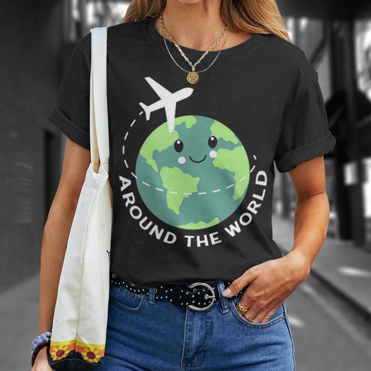 World Travel Around The World Trip Holidays T-Shirt Geschenke für Sie