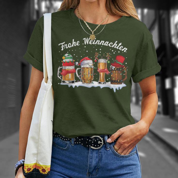 Christmas Beer Merry Christmas T-Shirt Geschenke für Sie