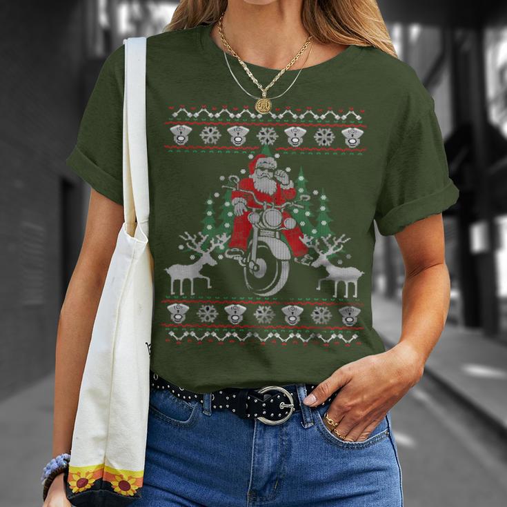 Christmas Holiday Idea Santa Claus T-Shirt Geschenke für Sie