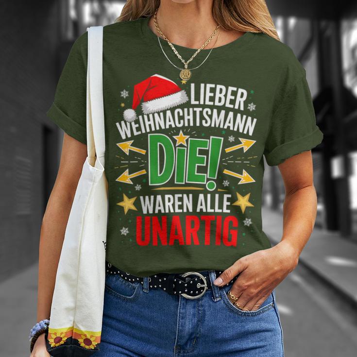 Christmas Santa Christmas T-Shirt Geschenke für Sie