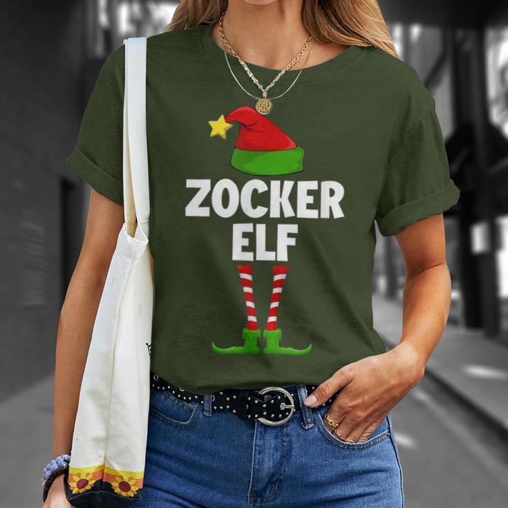 Gaming Gaming Gamerideo Game Pc Christmas Gamer Elf T-Shirt Geschenke für Sie