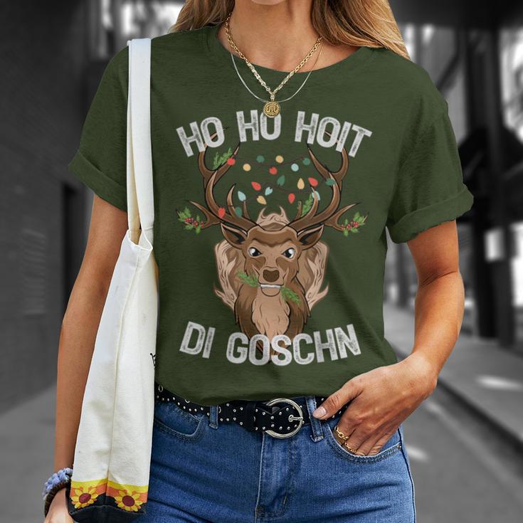 Ho Ho Hoit Di Goschn Weihnachten Ugly Christmas T-Shirt Geschenke für Sie