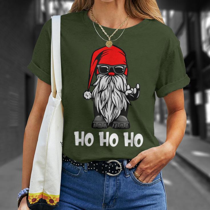 Ho Ho Ho Xmas Christmas Cool Santa Costume T-Shirt Geschenke für Sie