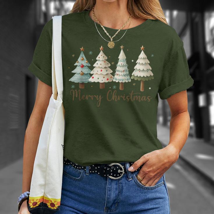 Merry Christmas Tree Christmas Tree T-Shirt Geschenke für Sie