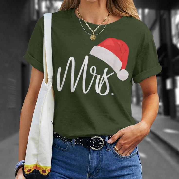 Mrs Partner Look Couple Christmas Jumper Christmas Outfit T-Shirt Geschenke für Sie