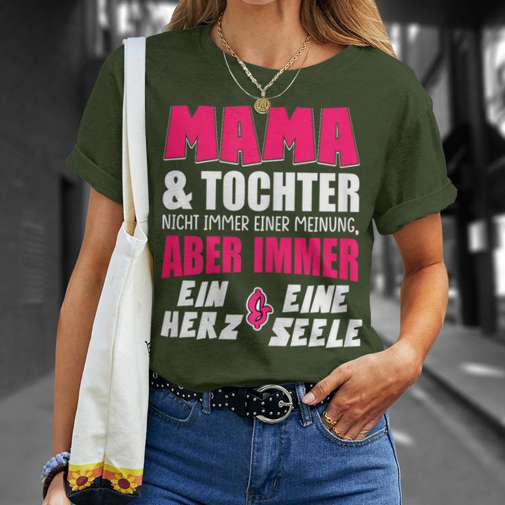 Mum And Daughter Mother For Mother's Day Christmas T-Shirt Geschenke für Sie