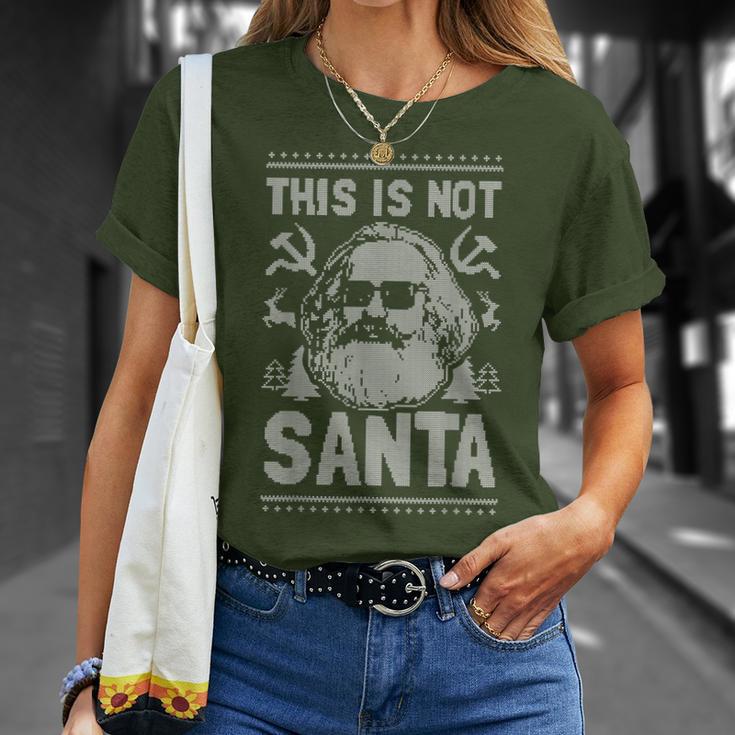 This Is Not Santa Karl Marx Christmas Communist T-Shirt Geschenke für Sie