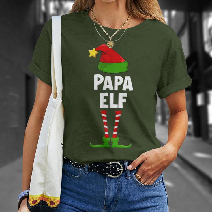 Papa Elf Partner Look Family Elves Outfit Xmas Christmas T-Shirt Geschenke für Sie