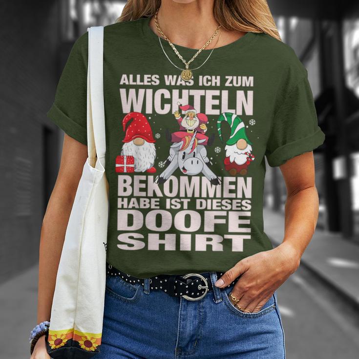 Secret Christmas Gnome Xmas Doofe Gnome T-Shirt Geschenke für Sie