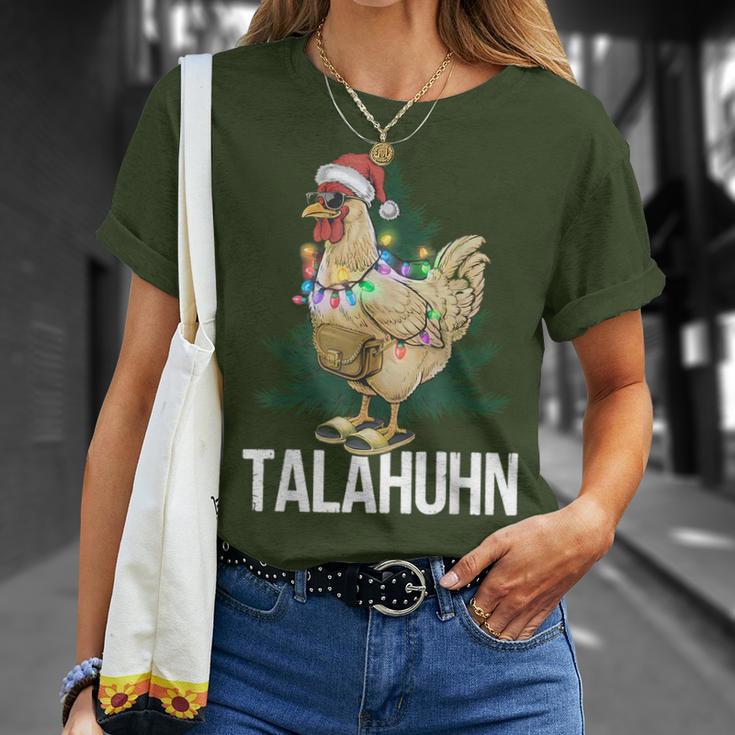 Talahuhn Christmas Hat Talahon Trendword Merry Christmas T-Shirt Geschenke für Sie