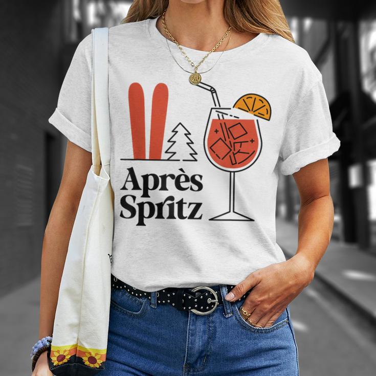 Après Spritz X Aperölchen Spritz & Skifahren Skifahrer Ski T-Shirt Geschenke für Sie