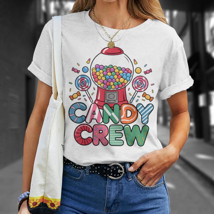 Candy Crew Colourful Candy Land Fun Candy Squad T-Shirt Geschenke für Sie