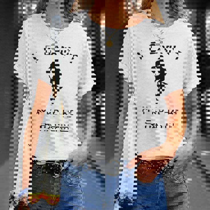 I Can't My Kid Has Hockey Practice For Busy Parents T-Shirt T-Shirt Gifts for Her