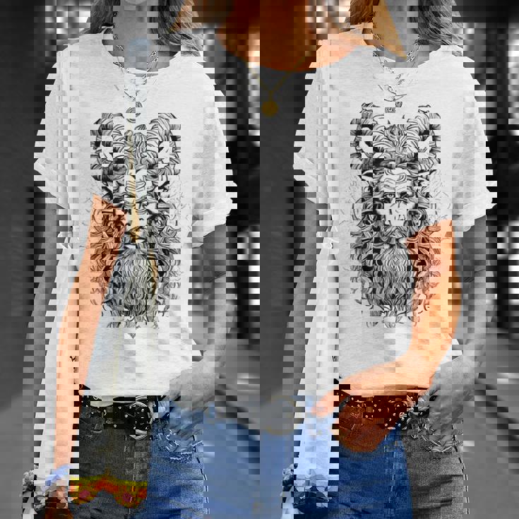 Cernunnos Viking God Of Norse Mythology Pagan Wicca Celtic T-Shirt Gifts for Her