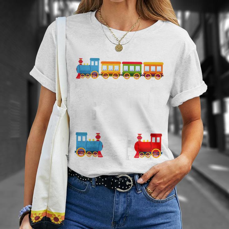 Children's 4Th Birthday Train 4 Years Boys T-Shirt Geschenke für Sie