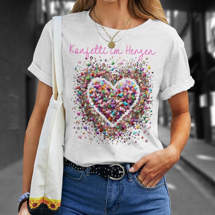 Confetti In The Heart Long-Sleeved T-Shirt Geschenke für Sie