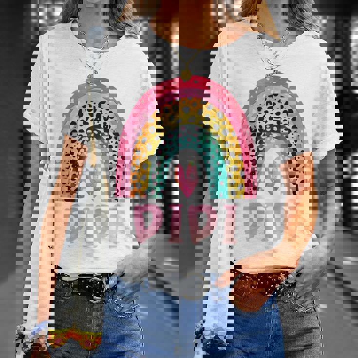 Didi Rainbow Mother's Day Love Cute T-Shirt Gifts for Her