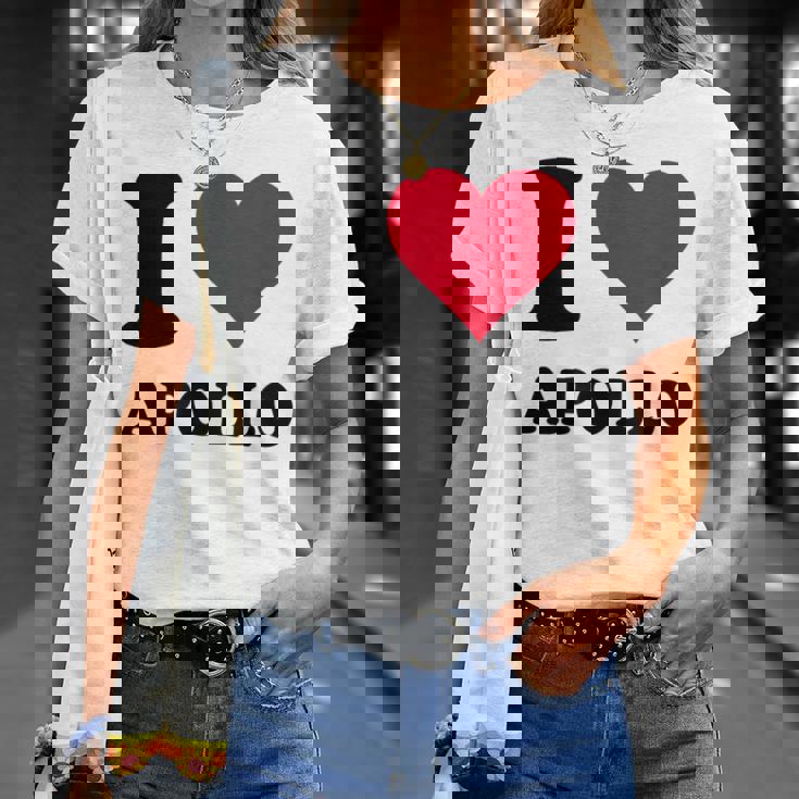 Me Encanta Apolo Camiseta unisex Regalos para ella