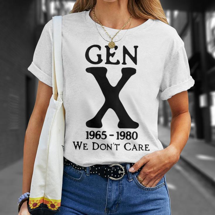 Gen X 1965 1980 Ist Es Uns Egal T-Shirt Geschenke für Sie