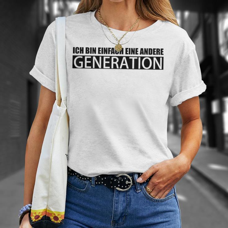 I Am Another Generation Gray T-Shirt Geschenke für Sie