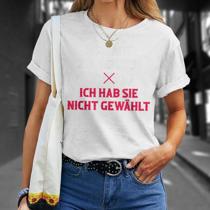 Hör Auf Zu Heulen Ich Hab Sie Nicht Gewählt Blue T-Shirt Geschenke für Sie