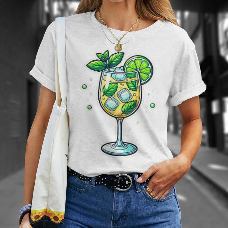 Hugo Spritz Holunder Sommer Sekt Prosecco Team Cocktail T-Shirt Geschenke für Sie