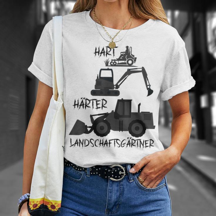 Landscape Gardener Hard Saying Gardener Garden T-Shirt Geschenke für Sie