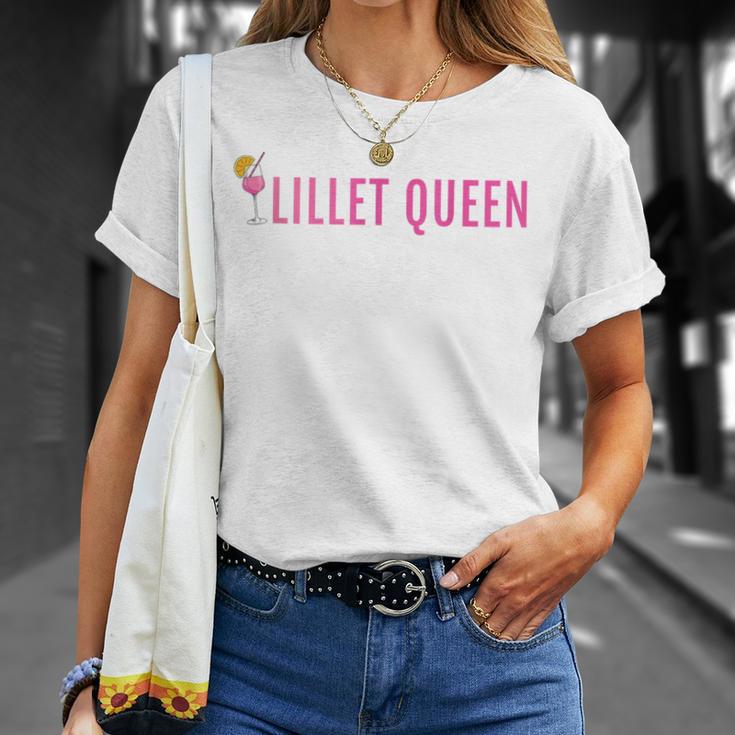 Lillet Queen Summer Alcohol Lillet T-Shirt Geschenke für Sie