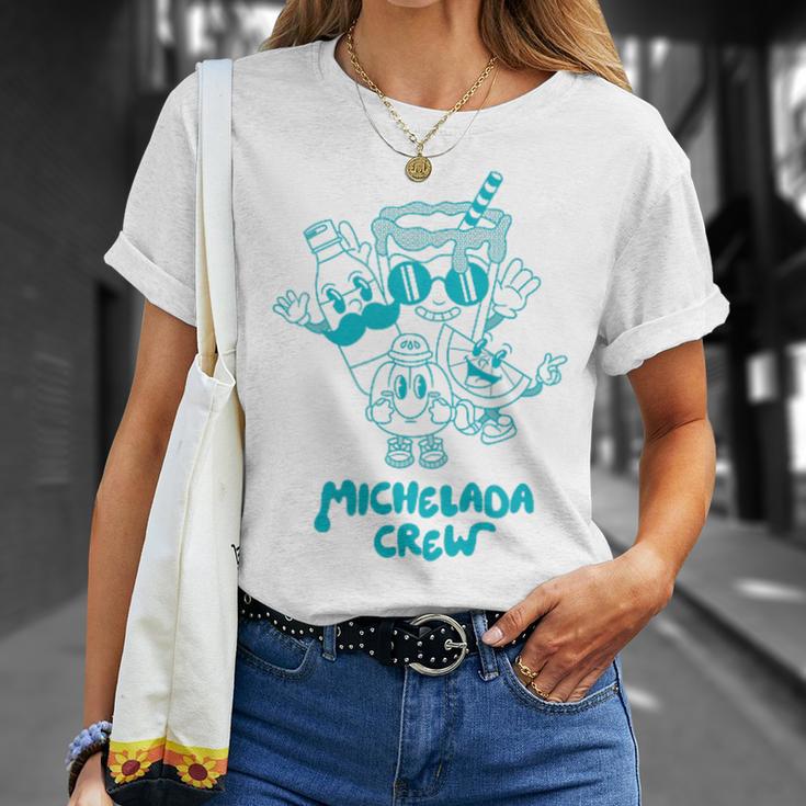 Michelada Crew Gray T-Shirt Geschenke für Sie