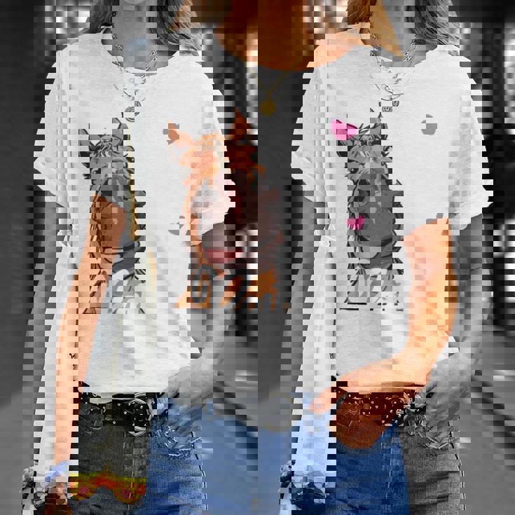 Mir Reichts Ich Geh Reiten Pferde Girl's Equestrian Women's T-Shirt Geschenke für Sie
