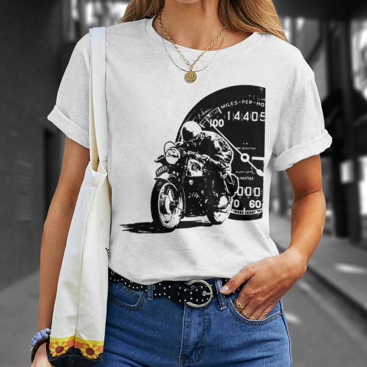 Motorcycle Heartbeat Biker Line Frequency Motorcycle T-Shirt Geschenke für Sie