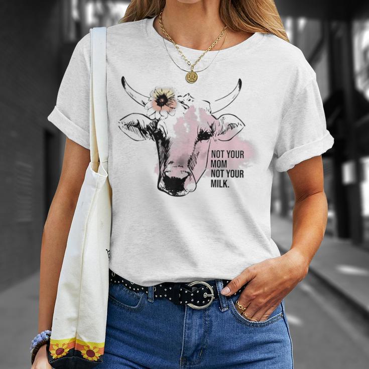 Not Your Mom Not Your Milk T-Shirt Geschenke für Sie