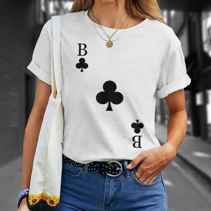 Playing Card Cross Bube Card Game Day Carnival Costume T-Shirt Geschenke für Sie