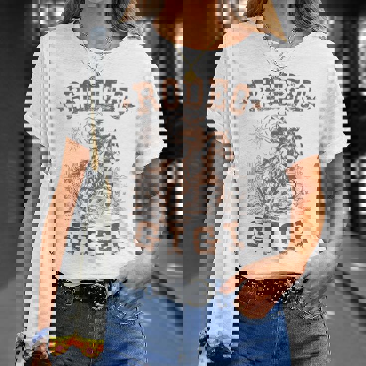 Rodeo Gigi Western Cowboy Family Matching Mother's Day T-Shirt Gifts for Her
