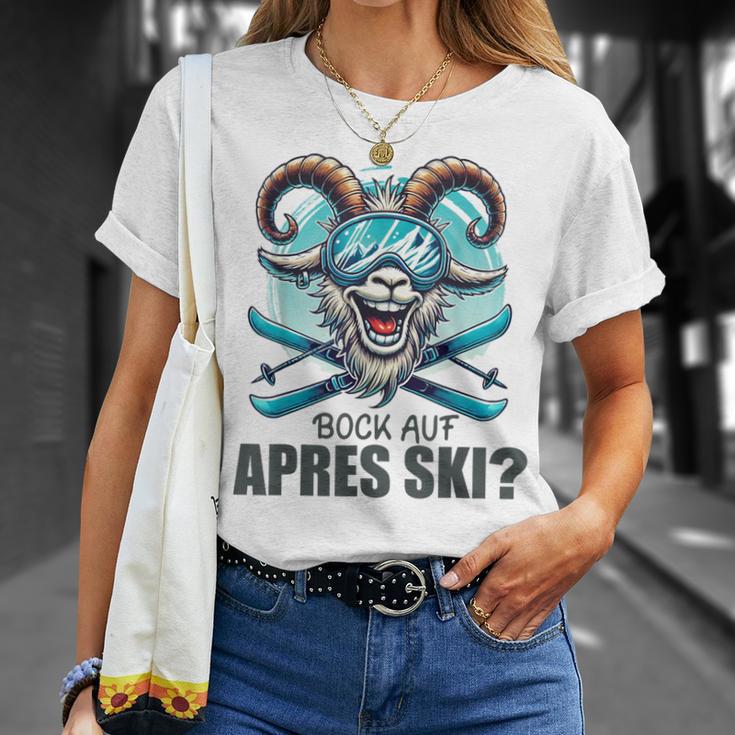 Skifahren Lustiges Apres Ski T-Shirt Geschenke für Sie