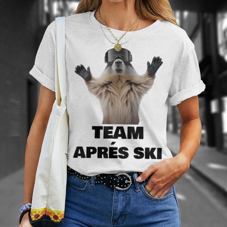 Team Aprés-Ski T-Shirt Geschenke für Sie