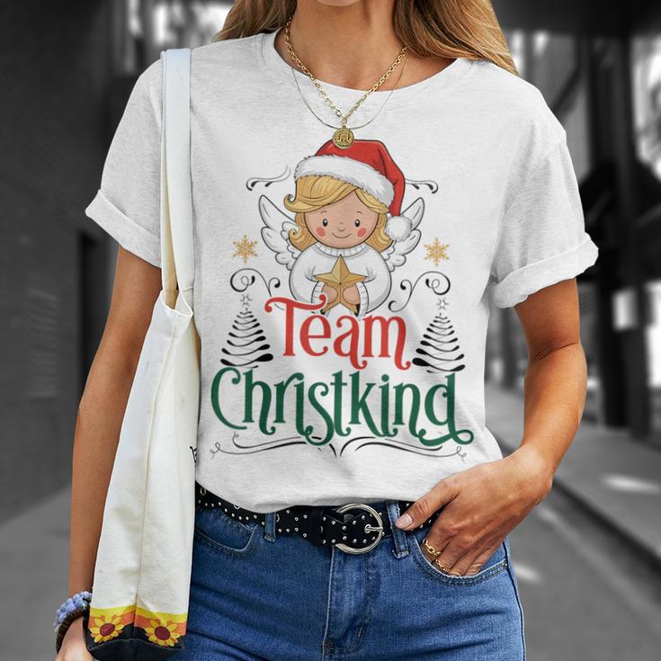 Team Christkind Christmas Eve Family Costume T-Shirt Geschenke für Sie