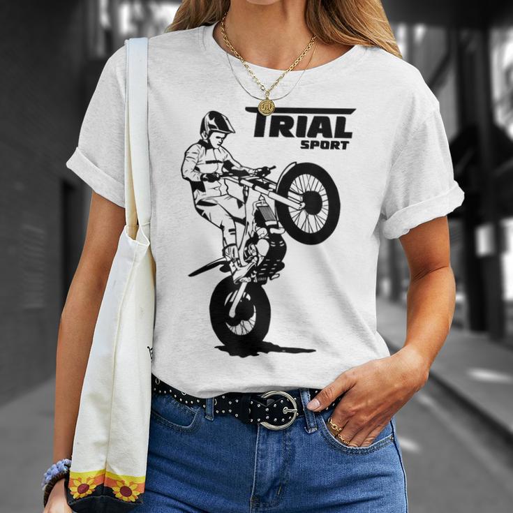 Trial Motorcycle Trial Rider Moto Trial T-Shirt Geschenke für Sie