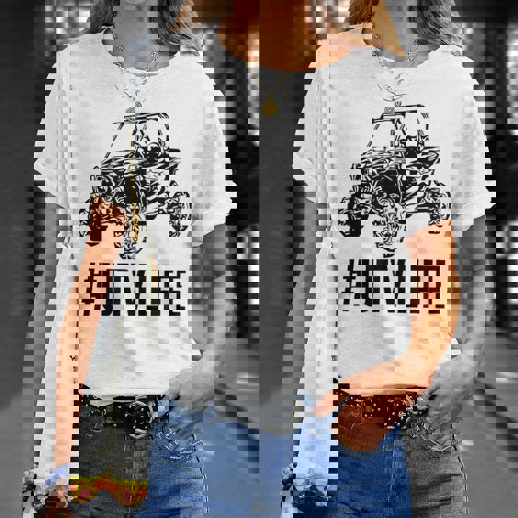 Utv Regalo Hashtag Utvlife Sxs Ssv Regalo Camiseta unisex Regalos para ella
