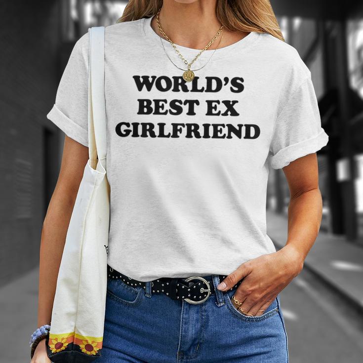 Women's The World's Best Exfrein Der Welt T-Shirt Geschenke für Sie