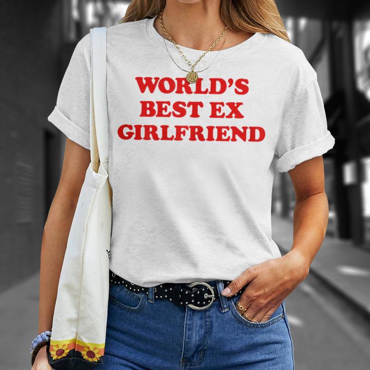 The World's Best Ex Girlfriend T-Shirt Geschenke für Sie