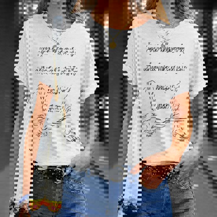 If You're Hanging On By A Thread Make Sure Its The Hem T-Shirt Gifts for Her